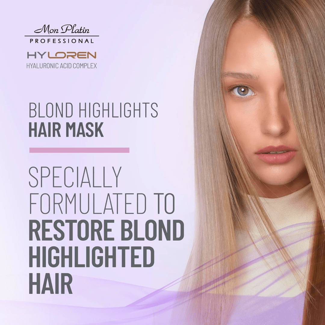 MON PLATIN - HY LOREN_Blond Highlights Mask_Cosmetic World
