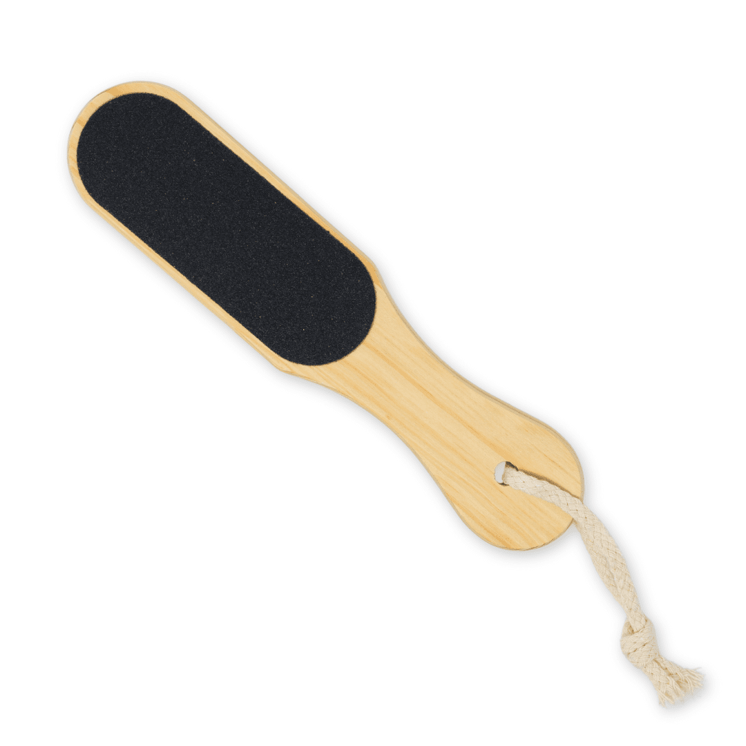 Moon Beaute_Foot File With Natural Wooden Handle 9.25"/23.5cm Long_Cosmetic World