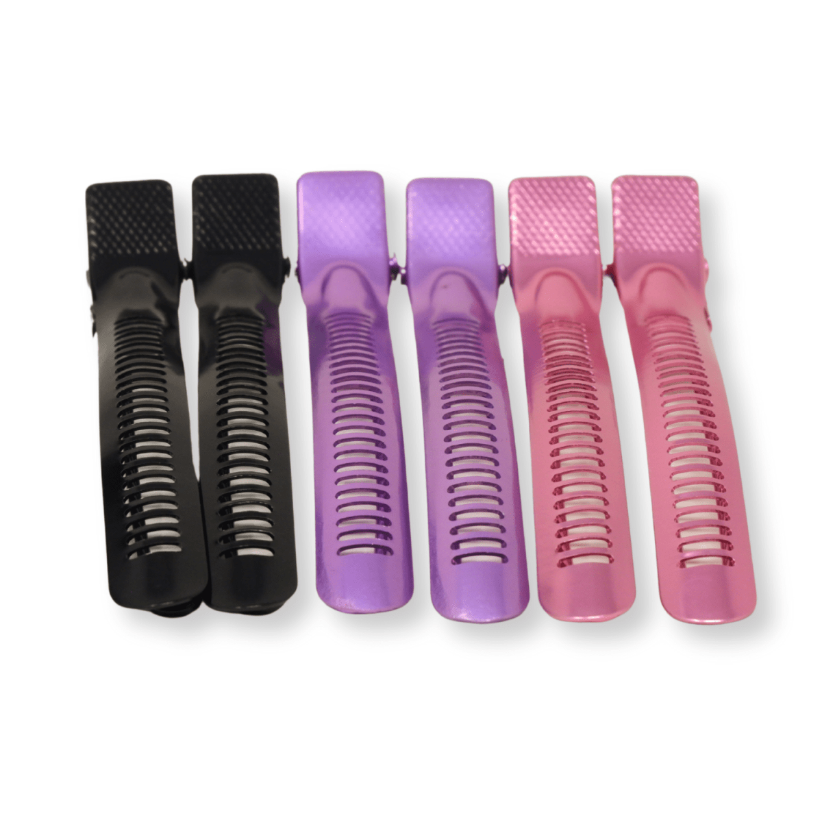 Moon Beaute_Metal Duck Billed Hair Clips - 6pack_Cosmetic World