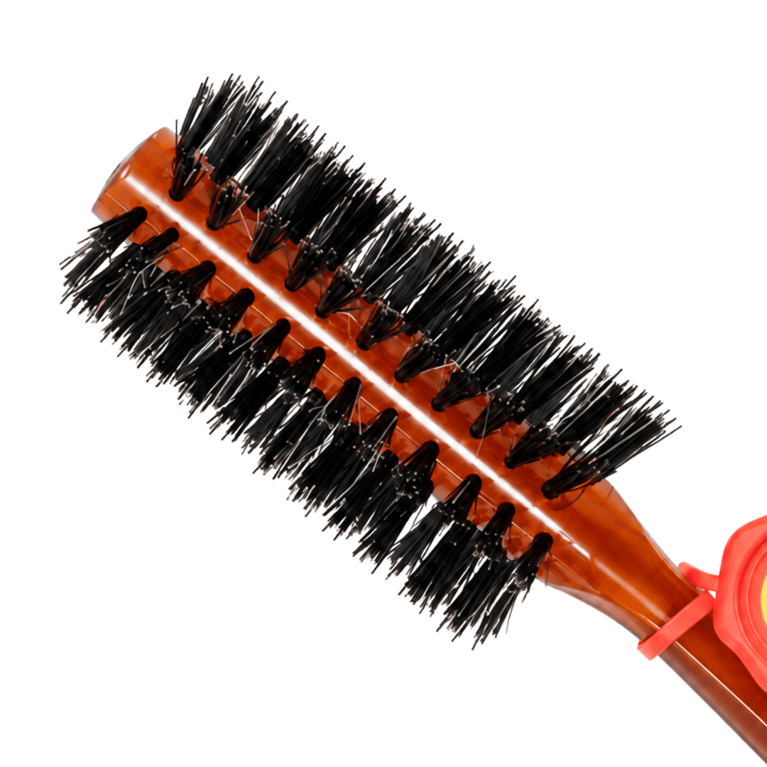 Moon Beaute_Round Brush Melange 17 cm Length_Cosmetic World