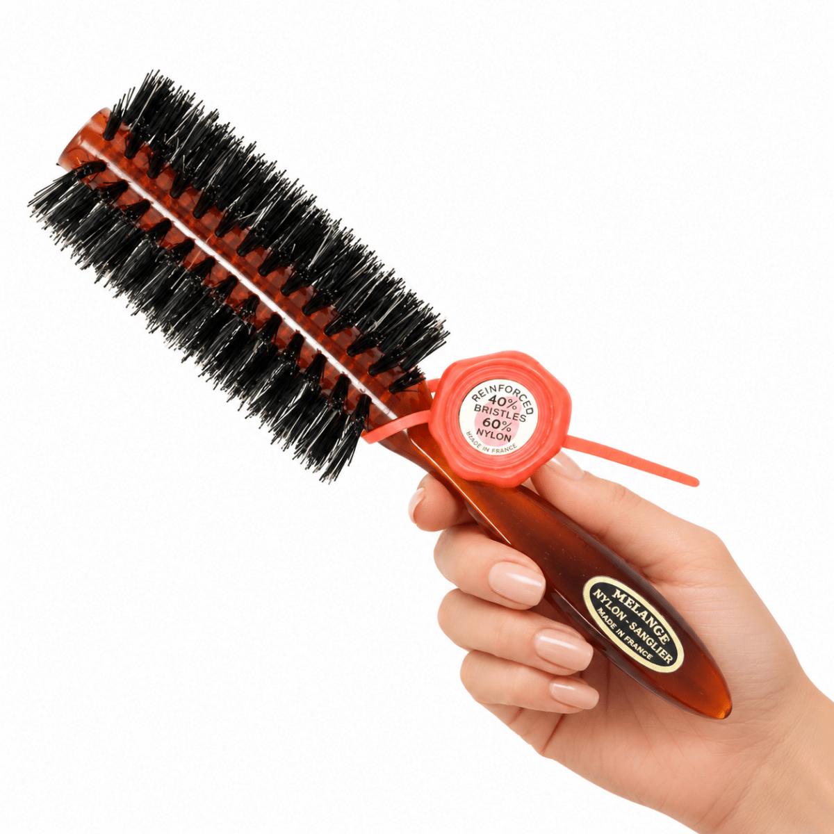 Moon Beaute_Round Brush Melange 18cm Length_Cosmetic World