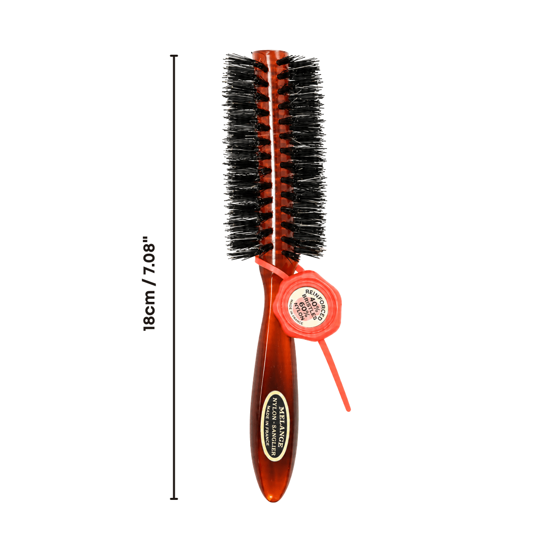Moon Beaute_Round Brush Melange 18cm Length_Cosmetic World