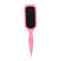 Thumbnail for Moon Collection_Curly Hair Styling Brush Pink_Cosmetic World