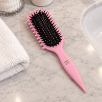 Thumbnail for Moon Collection_Curly Hair Styling Brush Pink_Cosmetic World