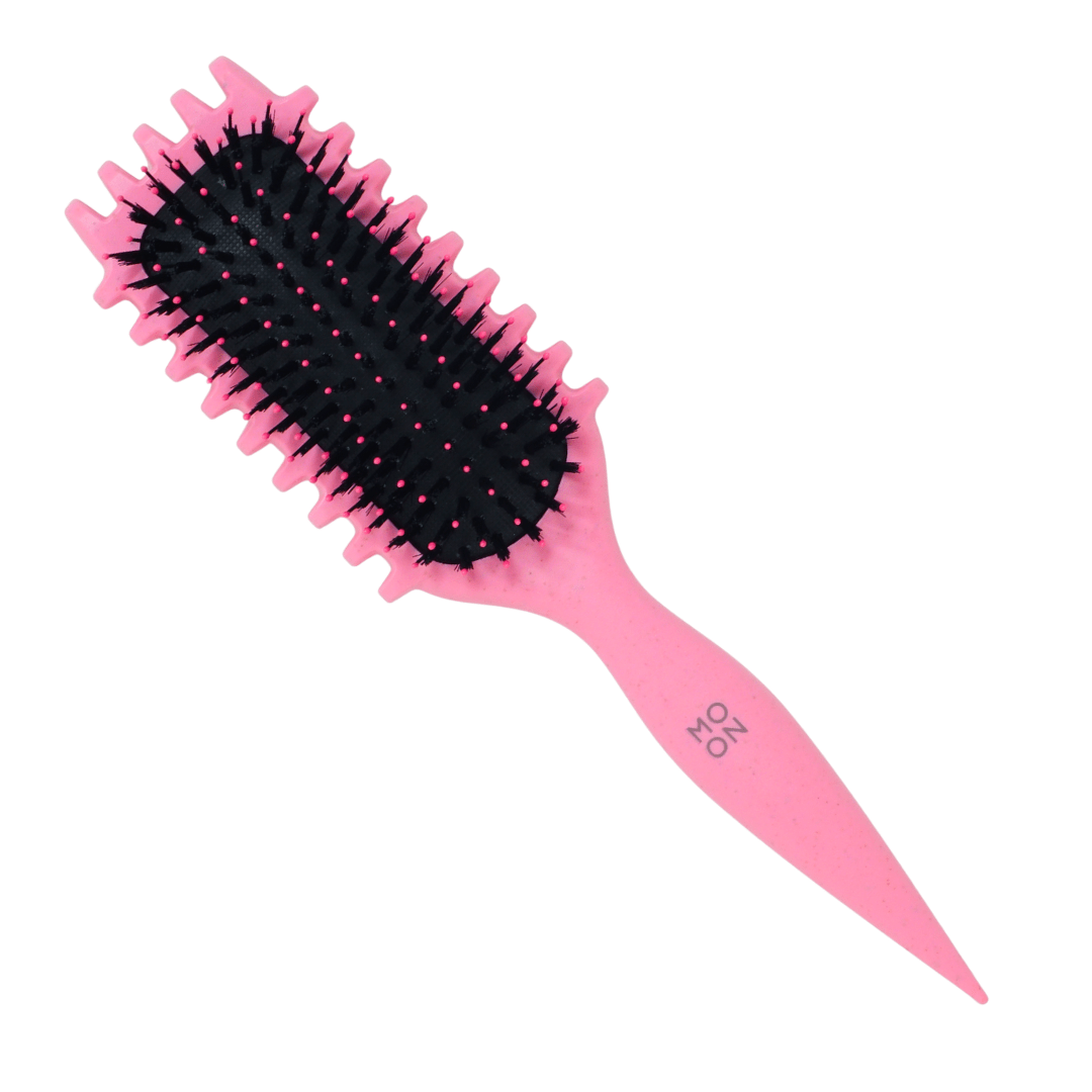 Moon Collection_Curly Hair Styling Brush Pink_Cosmetic World