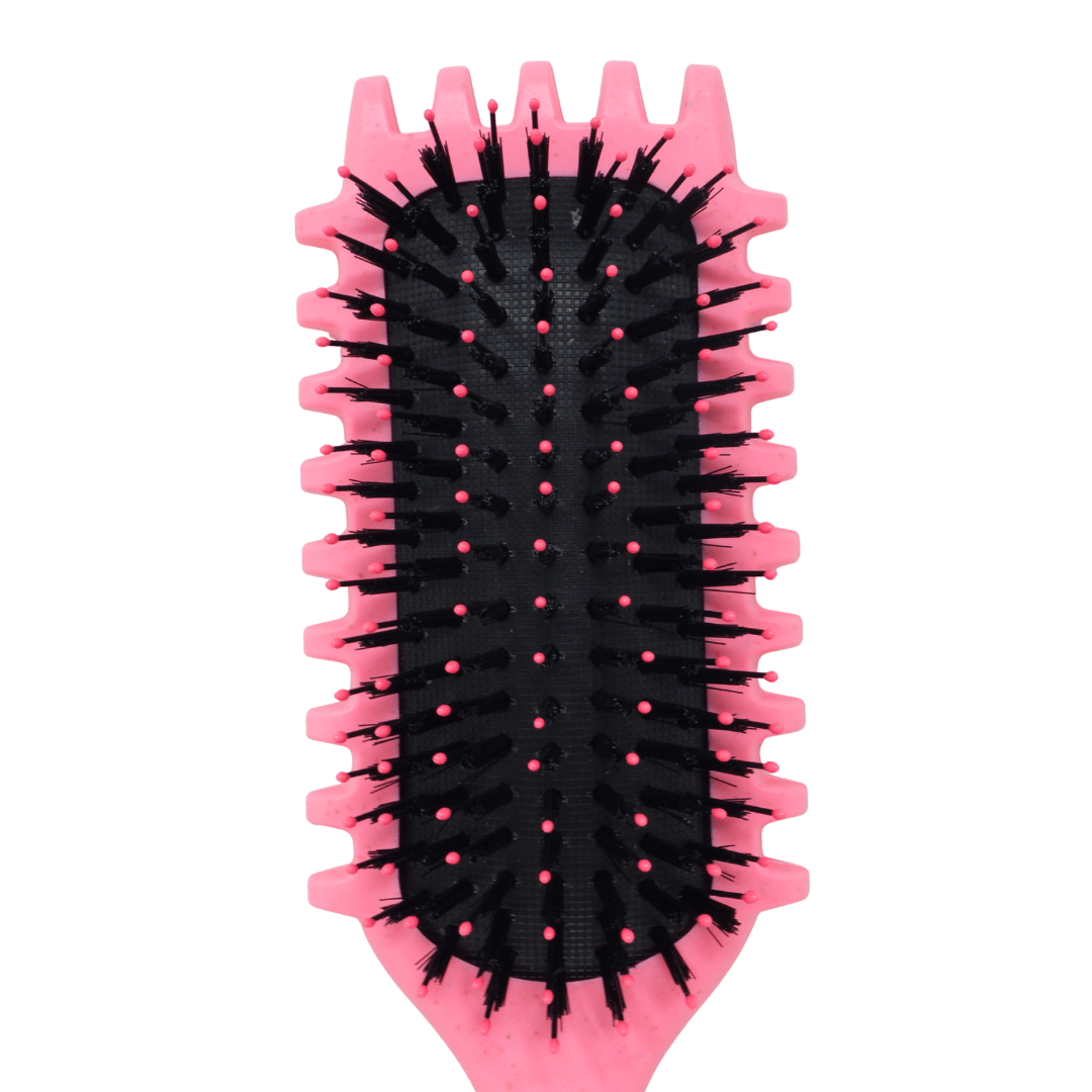 Moon Collection_Curly Hair Styling Brush Pink_Cosmetic World