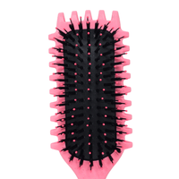 Thumbnail for Moon Collection_Curly Hair Styling Brush Pink_Cosmetic World
