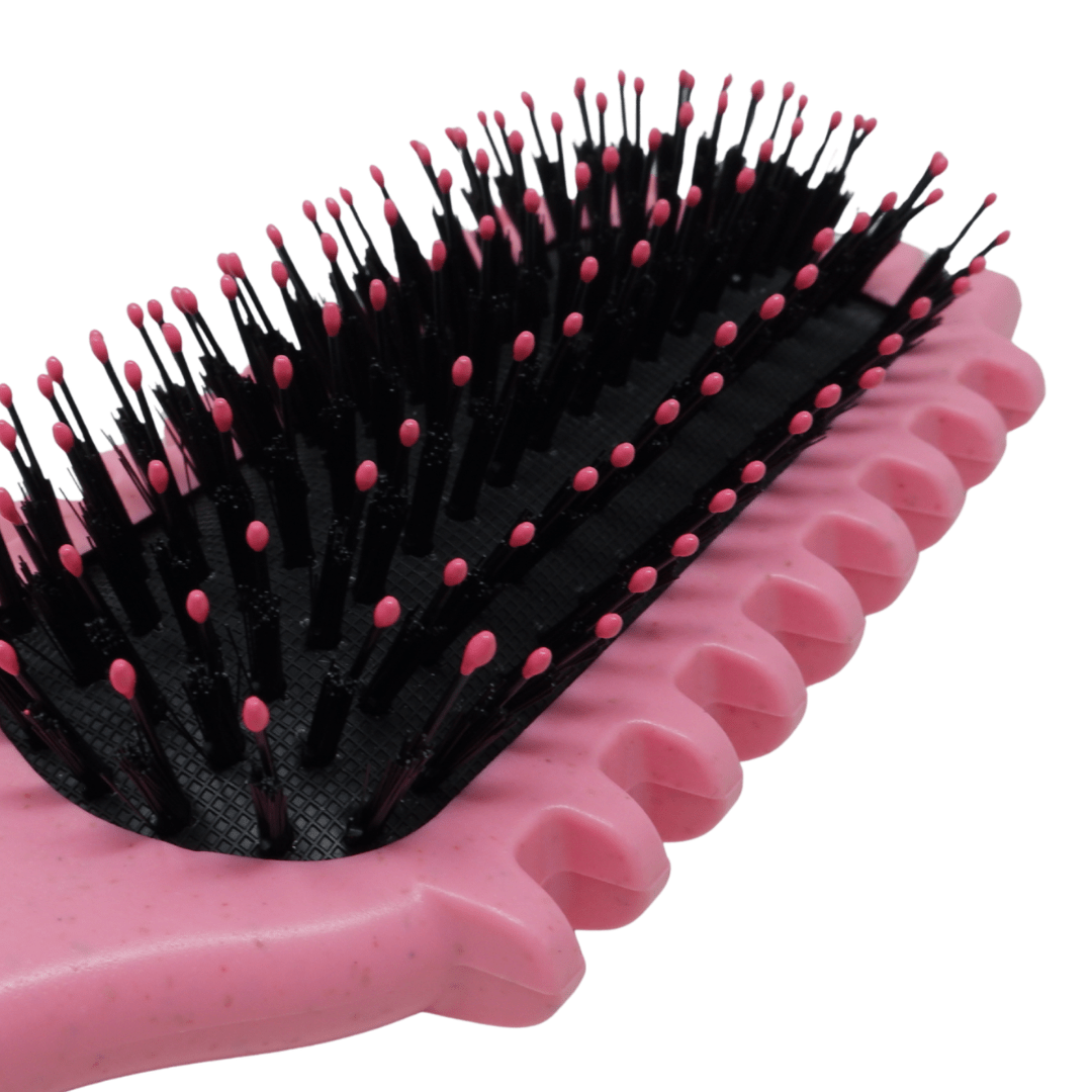 Moon Collection_Curly Hair Styling Brush Pink_Cosmetic World