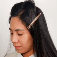 Thumbnail for MOON COLLECTION_Duckbill hair clips steel 9.5cm/3.75