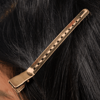 Thumbnail for MOON COLLECTION_Duckbill hair clips steel 9.5cm/3.75