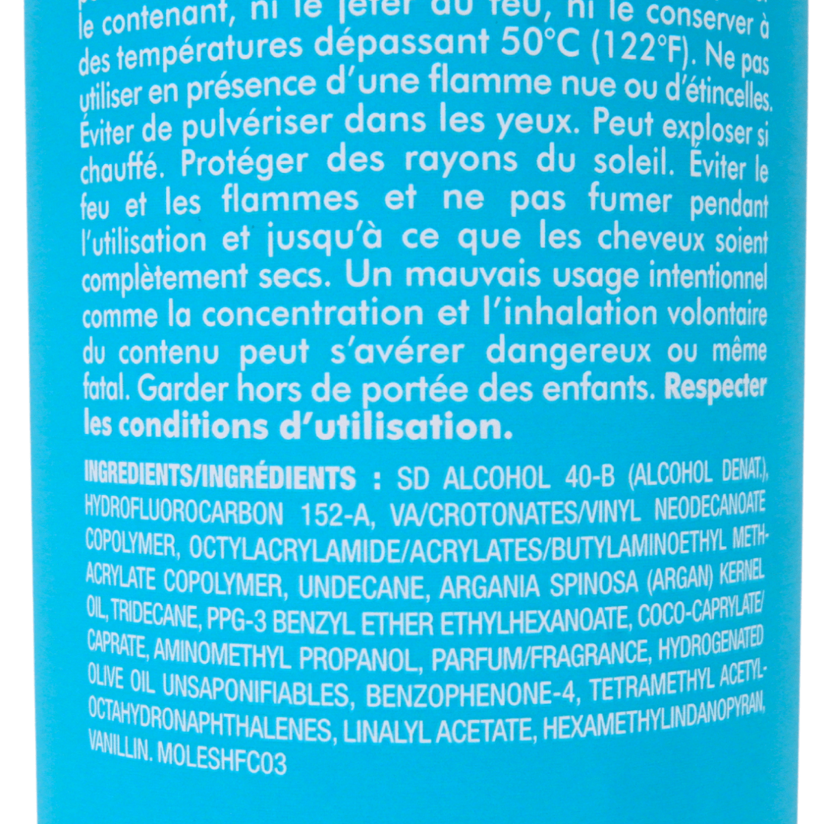 Moroccanoil_Luminous Style Extra Strong Hairspray_Cosmetic World