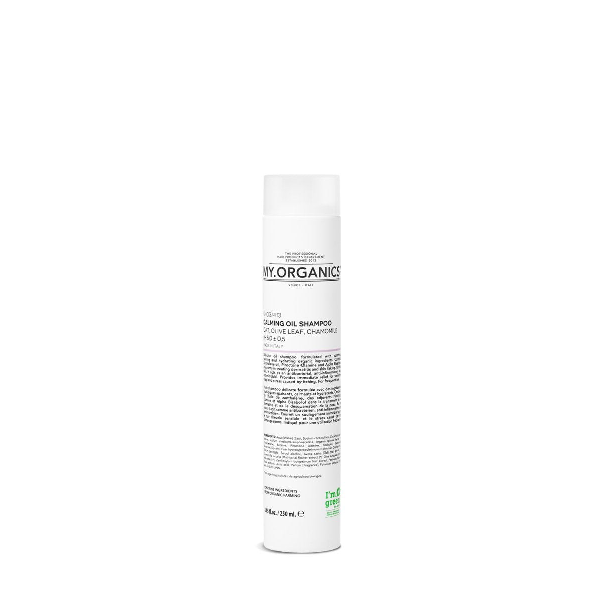 My.Organics_Calming Oil Shampoo_Cosmetic World