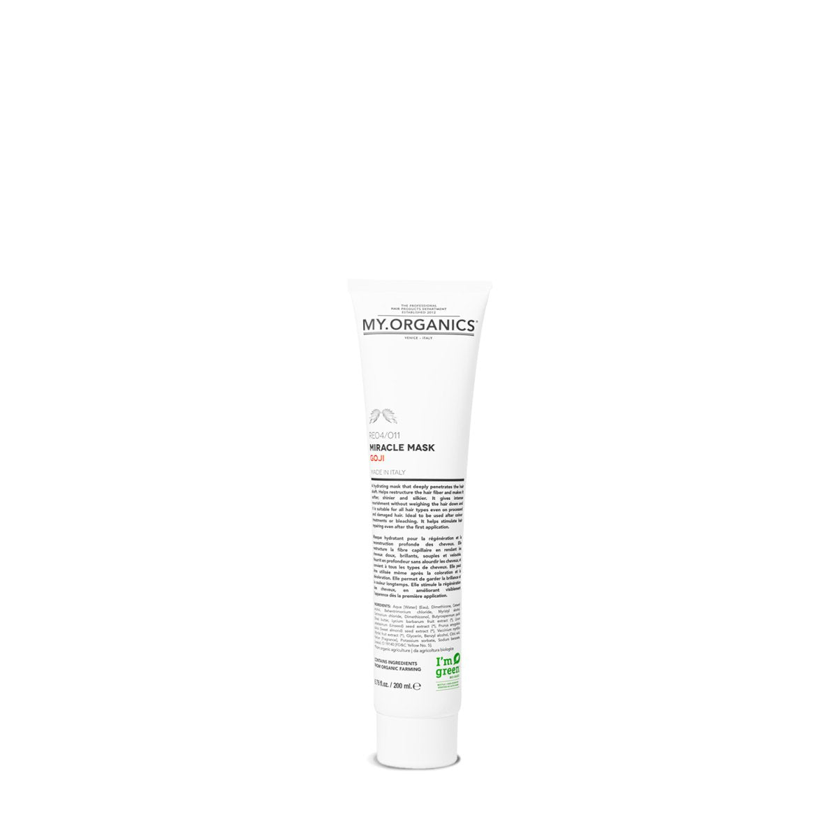 My.Organics_Miracle Mask Goji Deep Repair Hair Mask_Cosmetic World