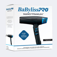 Thumbnail for BABYLISS PRO_Nano Titanium Professional High Speed Dual Ionic Hairdryer (Midnight Blue)_Cosmetic World