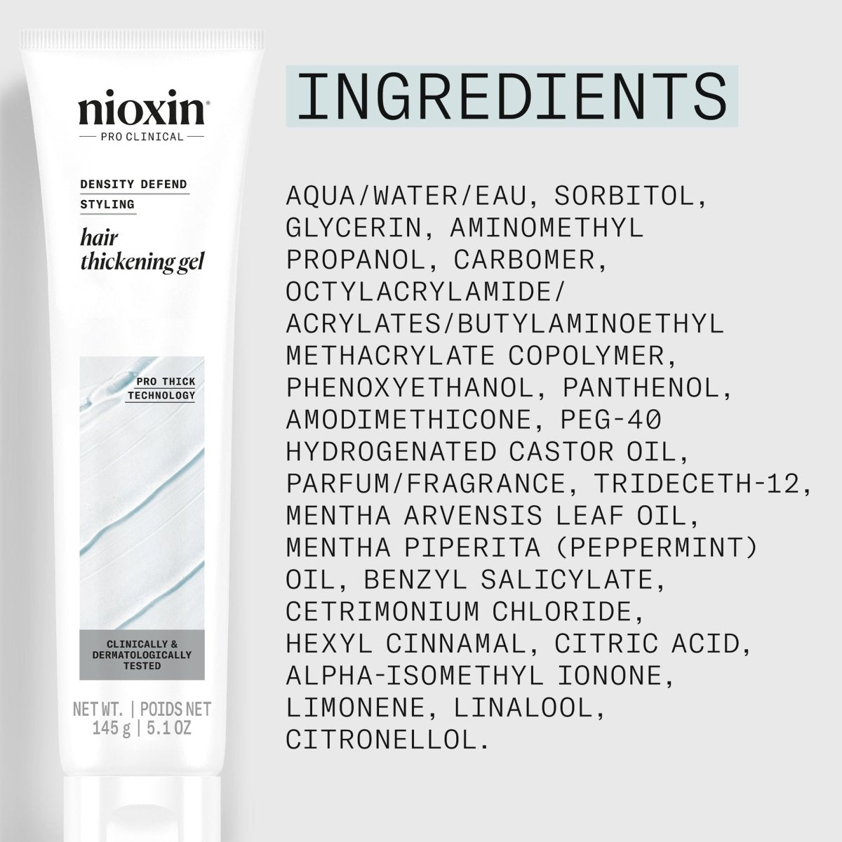 Nioxin_Hair Thickening Gel_Cosmetic World