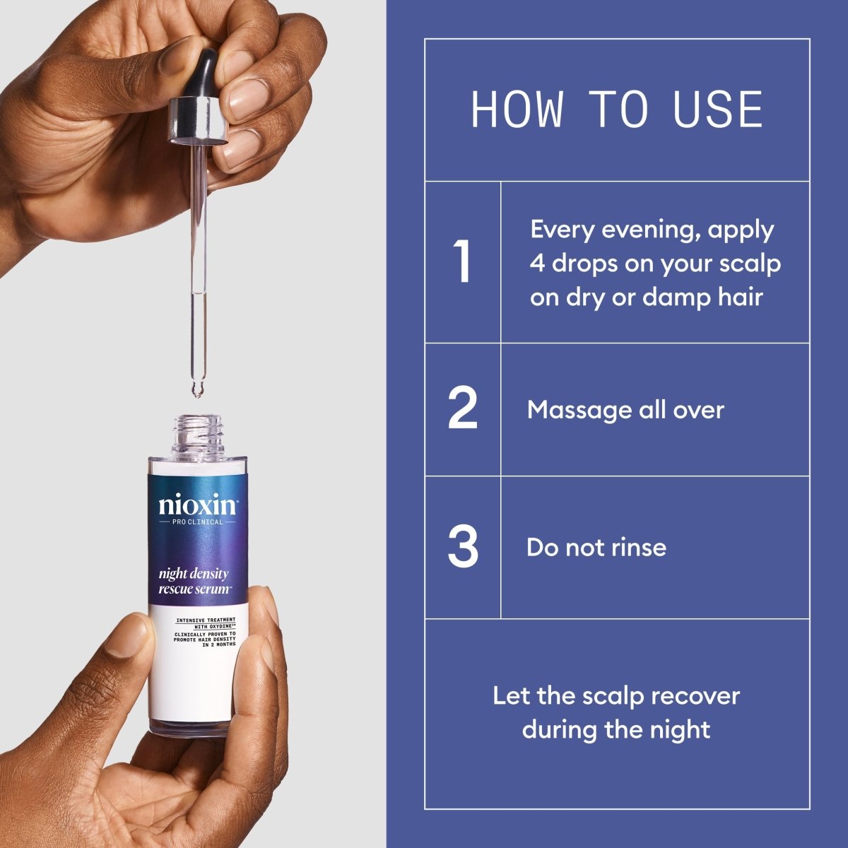 NIOXIN_Night Density Rescue Serum_Cosmetic World