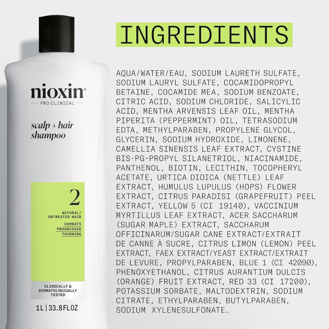 Nioxin_Nioxin 2 Cleanser Shampoo_Cosmetic World