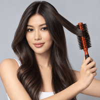 Thumbnail for NP Group_Natural Wood & Boar Bristle Round Brush 9