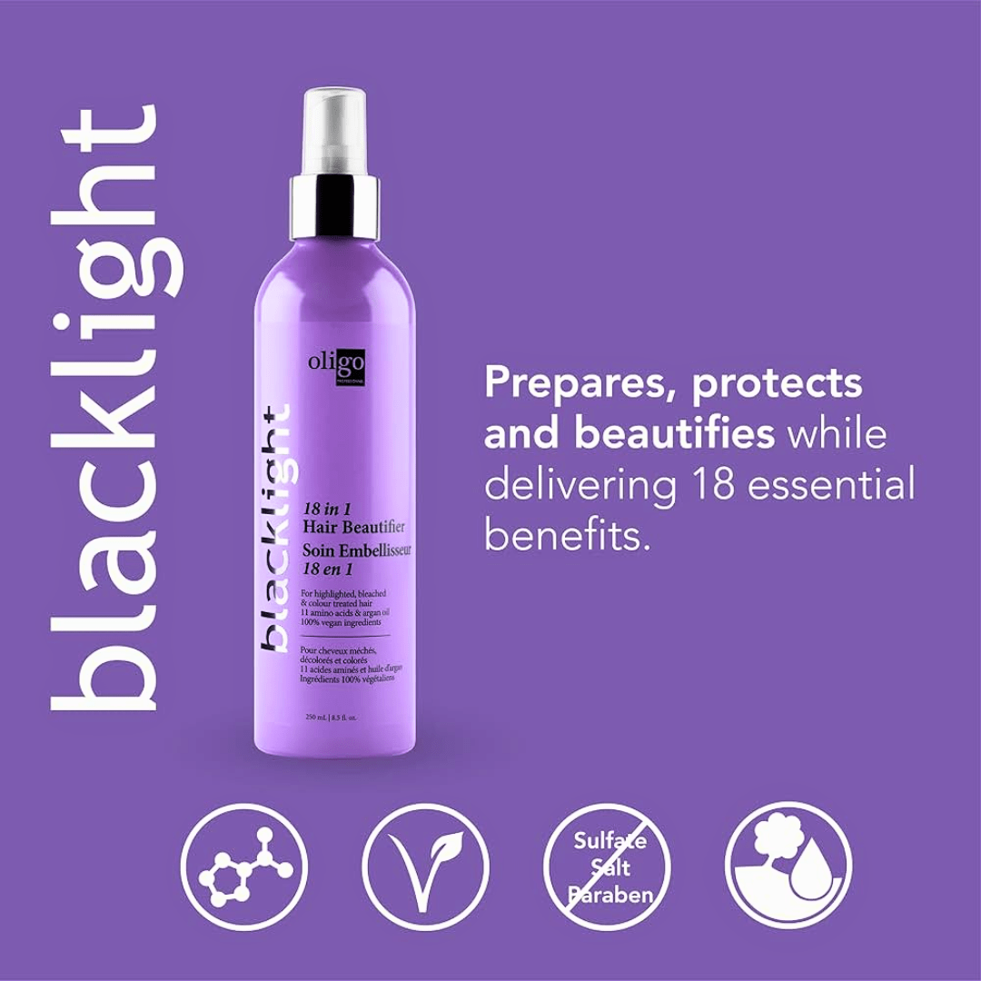 OLIGO_Blacklight 18 in 1 Blue Hair Beautifier_Cosmetic World