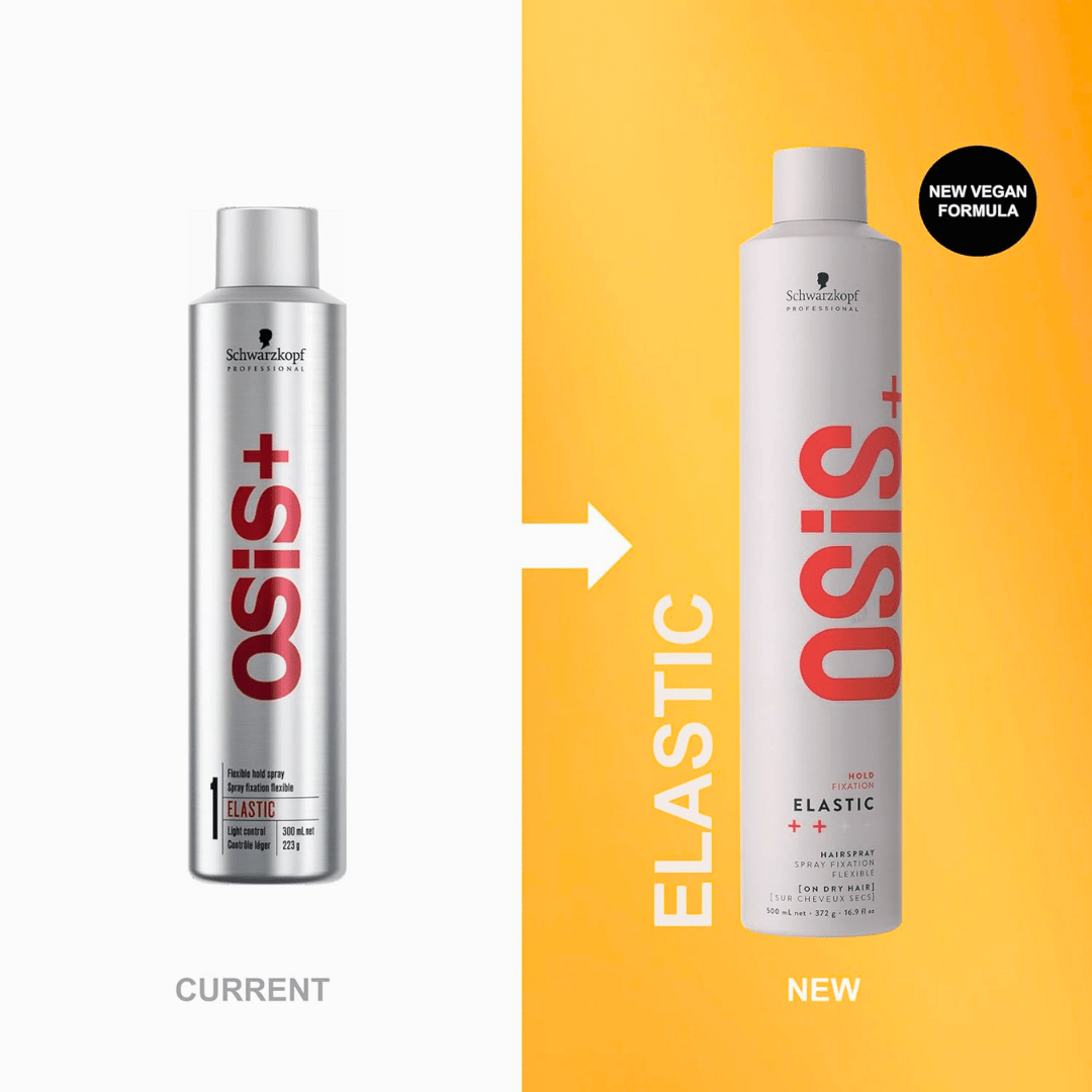 SCHWARZKOPF - OSIS+_OSiS+ #1 Elastic Flexible Hold Hairspray 300 ml / 10.1 oz_Cosmetic World