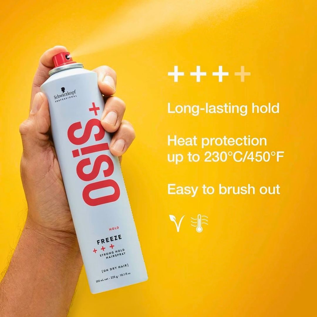 SCHWARZKOPF - OSIS+ OSiS+ Freeze #2 Strong Hold Hairspray – Cosmetic World