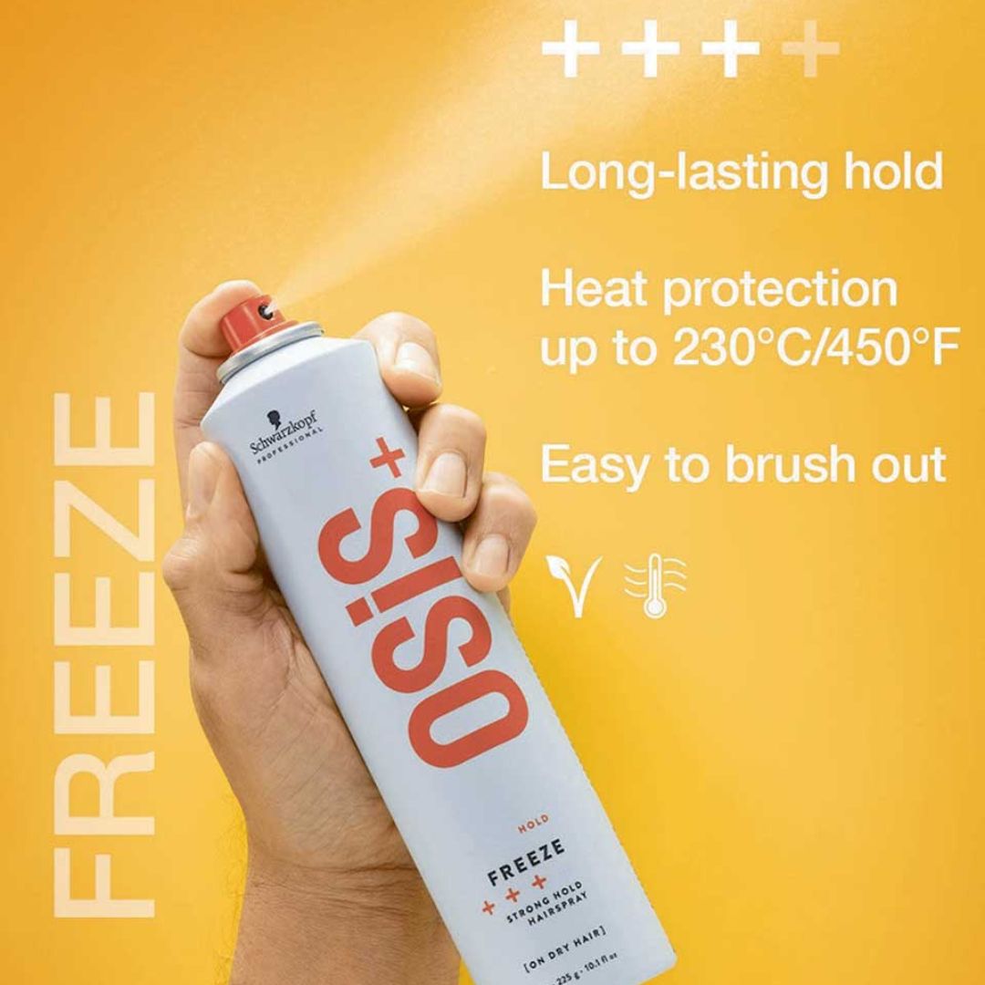 SCHWARZKOPF - OSIS+_OSiS+ Freeze #2 Strong Hold Hairspray 300ml / 10. oz._Cosmetic World