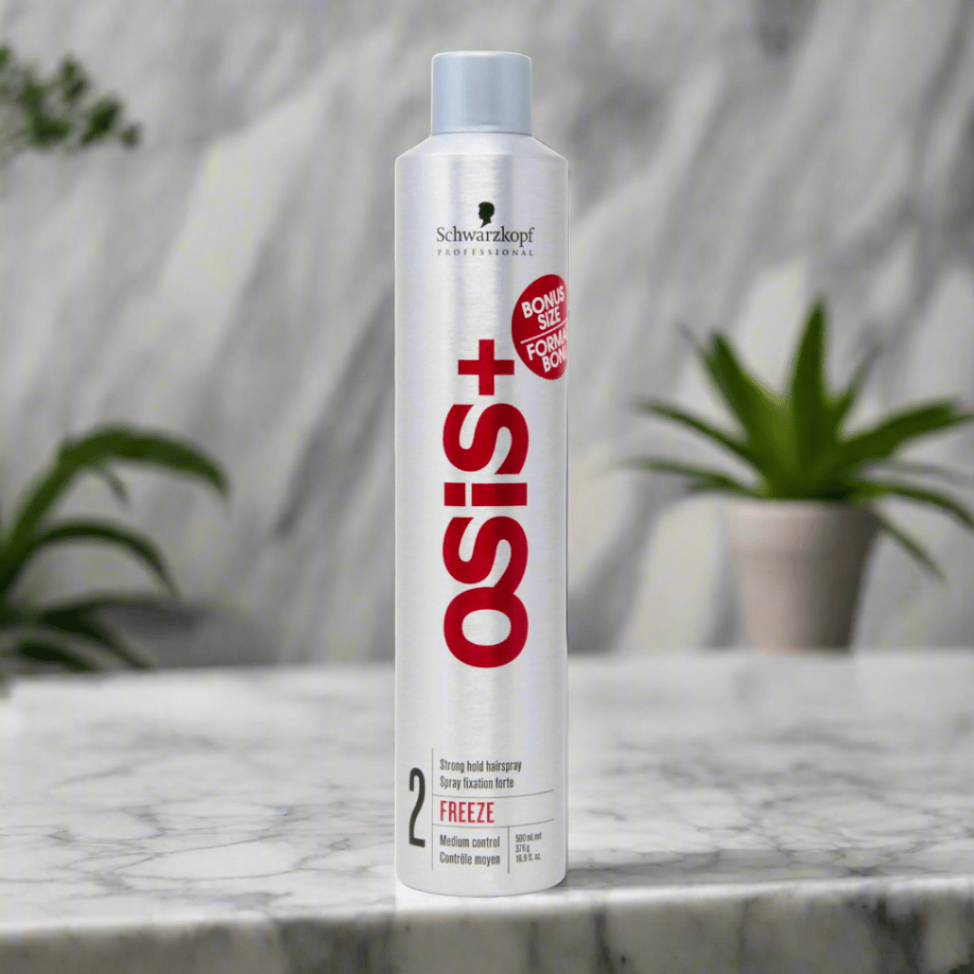 SCHWARZKOPF - OSIS+_OSiS+ Freeze #2 Strong Hold Hairspray 500ml_Cosmetic World