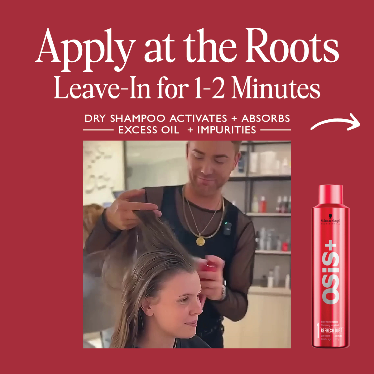 OSIS+ リフレッシュほこり取りボディ増し乾燥髪洗い | 1つ買うと1つ無料！