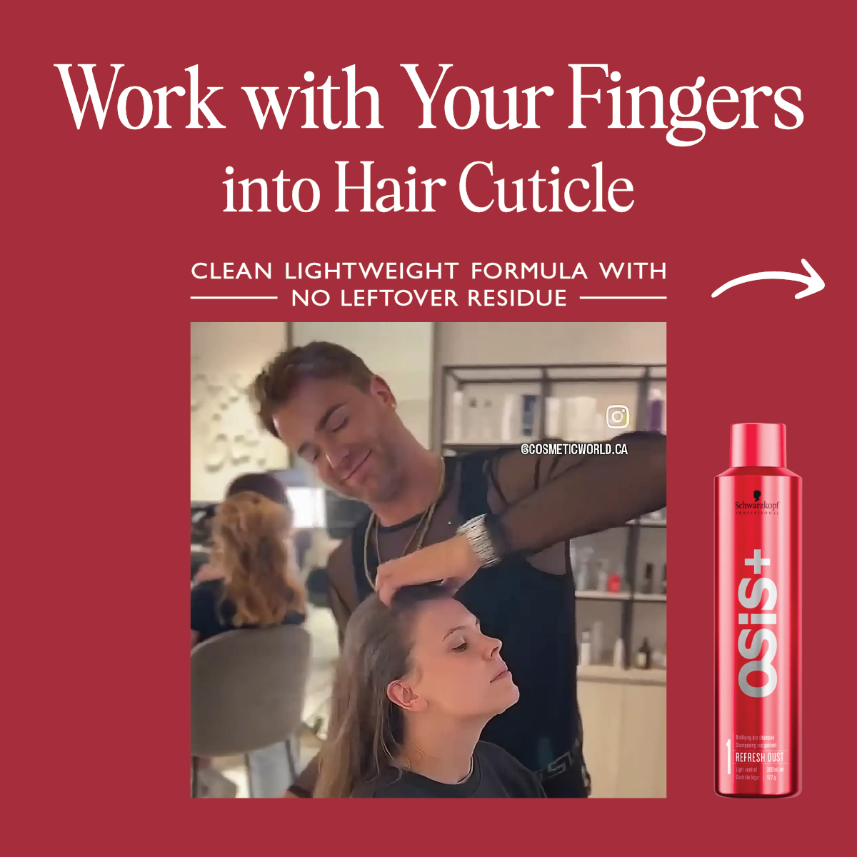 OSIS+ リフレッシュほこり取りボディ増し乾燥髪洗い | 1つ買うと1つ無料！