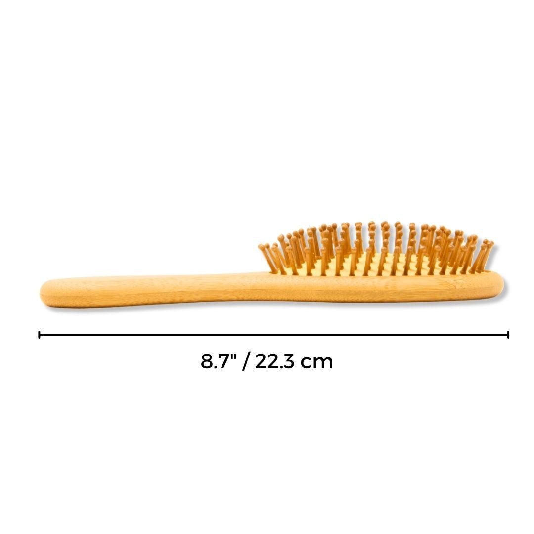 Cosmetic World_Oval Bamboo Brush BM - 710_Cosmetic World