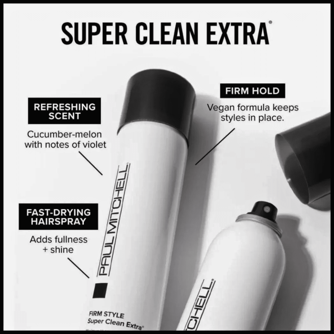 PAUL MITCHELL_Firm Style Super Clean Extra Finishing Spray_Cosmetic World