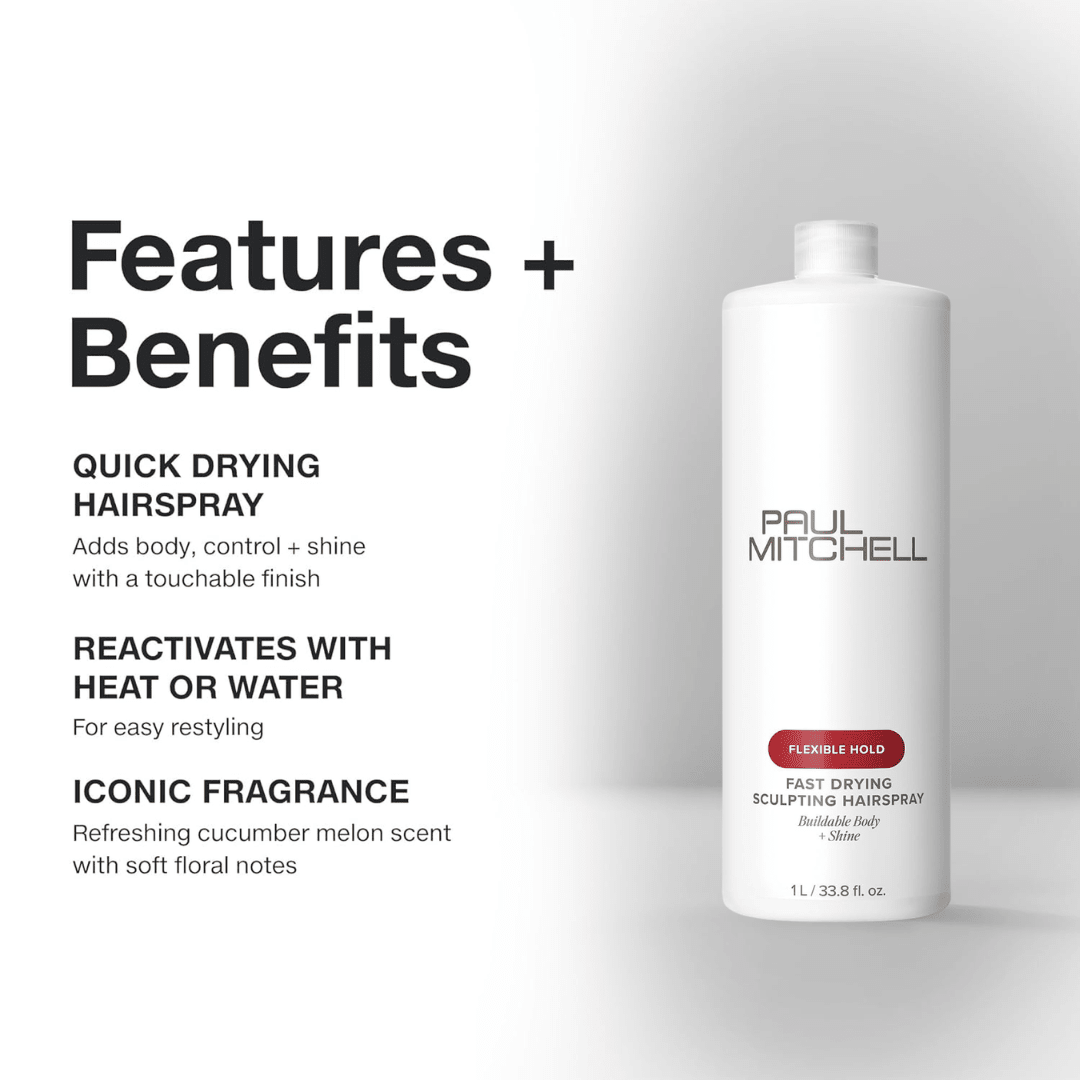 Paul Mitchell_Flexible Hold Fast Drying Sculpting Hairspray_Cosmetic World