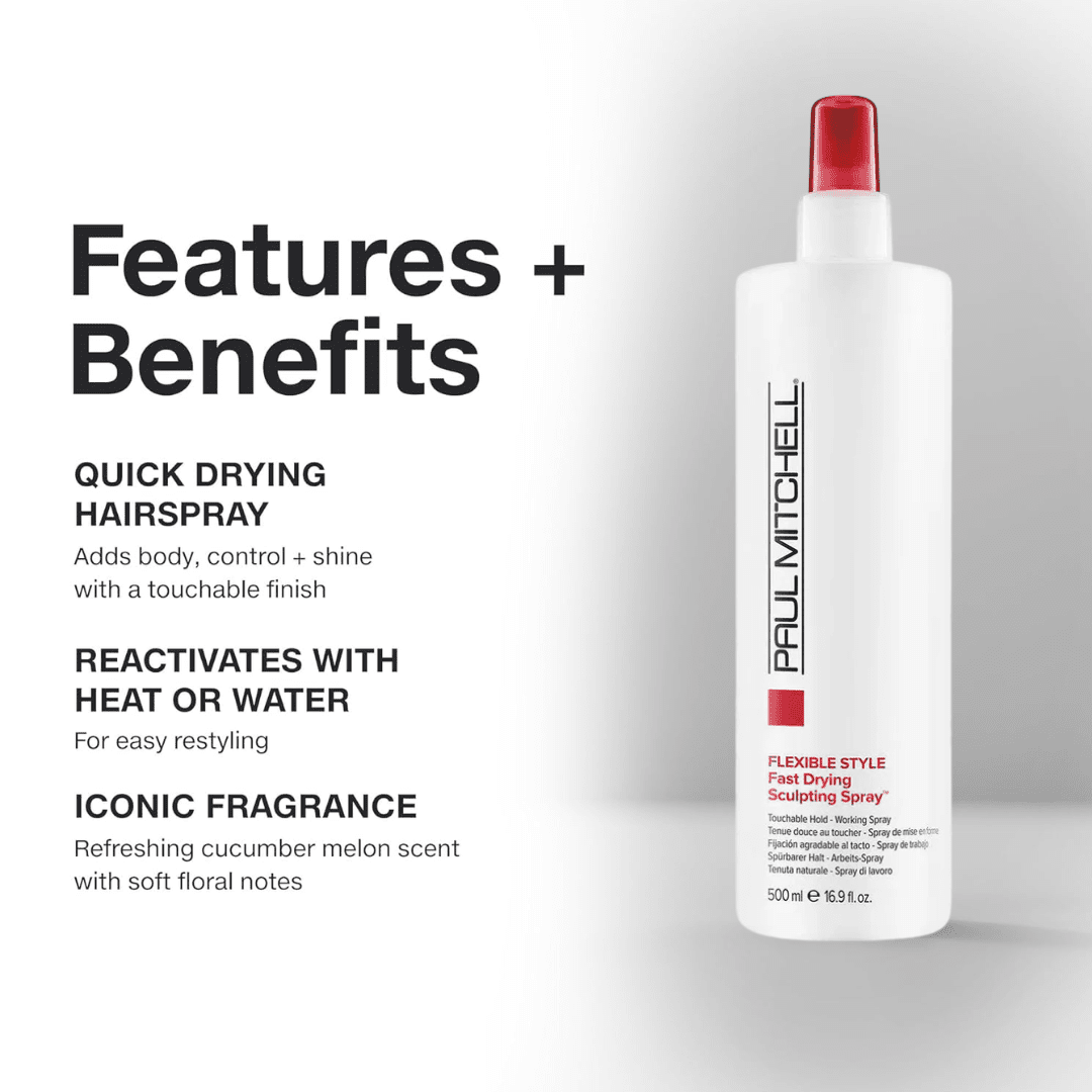 PAUL MITCHELL_Flexible Style Fast Drying Sculpting Spray_Cosmetic World
