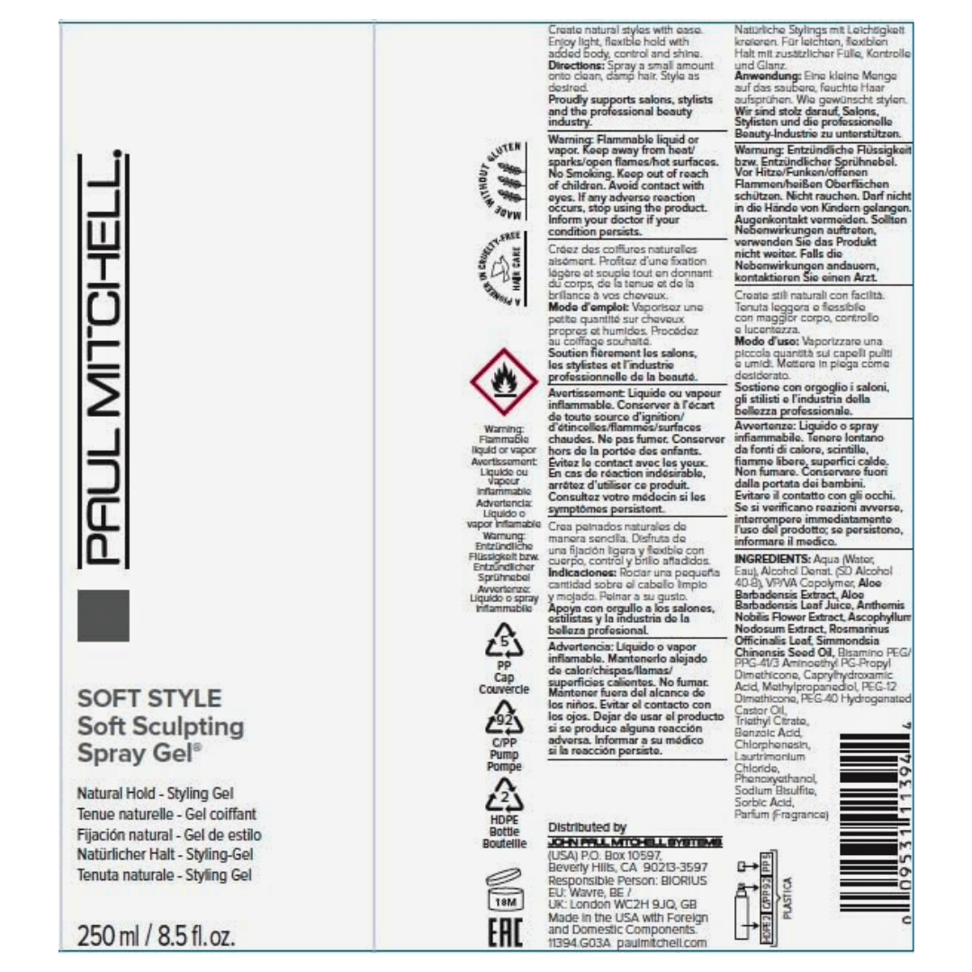 PAUL MITCHELL_Soft Spray Finishing Spray_Cosmetic World