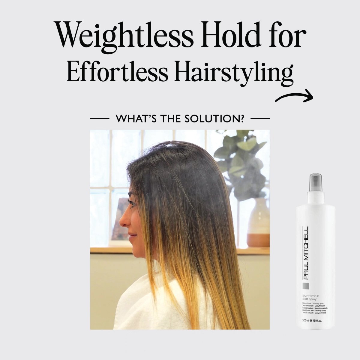 PAUL MITCHELL_Soft Spray Finishing Spray_Cosmetic World