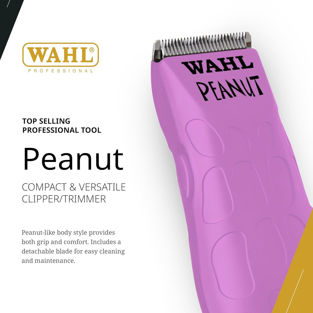 WAHL PROFESSIONAL_Peanut Clipper/Trimmer in miniature size (Orchid)_Cosmetic World