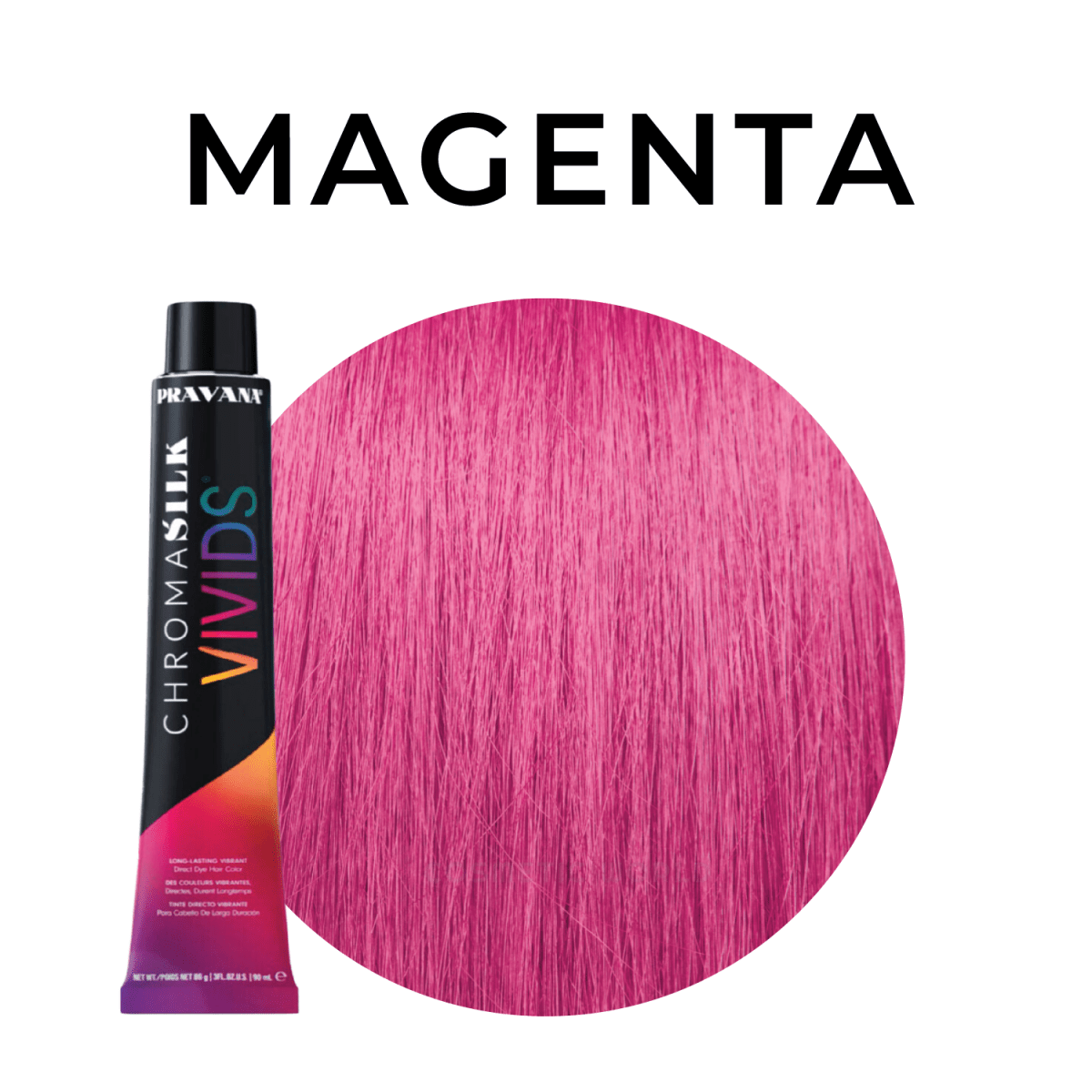 Pravana - ChromaSilk_ChromaSilk Vivids Semi Permanent Hair Color_Cosmetic World