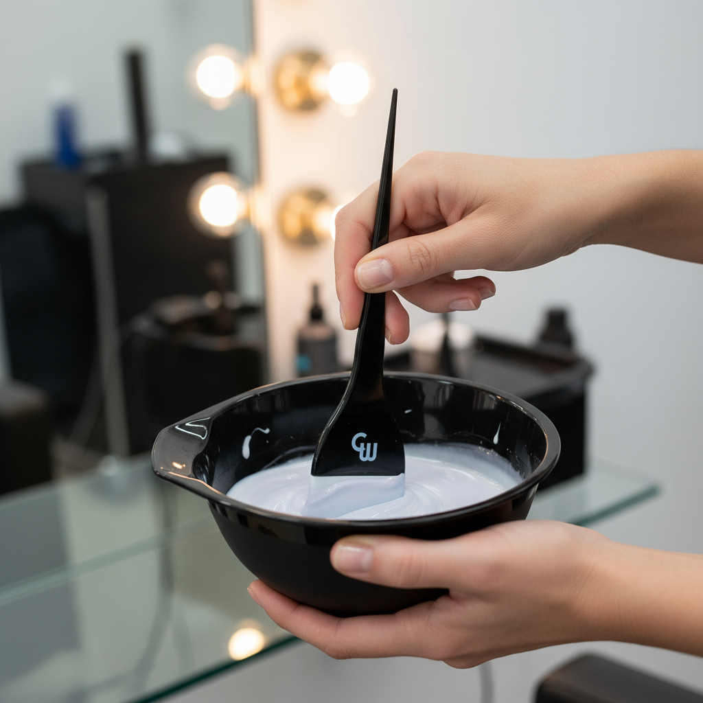 Профессиональная силиконовая кисть для окрашивания волос | БОЖЕ!