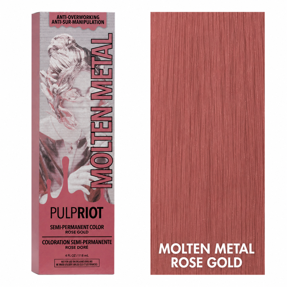 Semi Permanent Color Molten Metal - Rose Gold