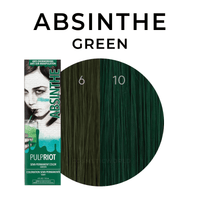 Thumbnail for Pulp Riot_Semi Permanent Color Absinthe - Green_Cosmetic World