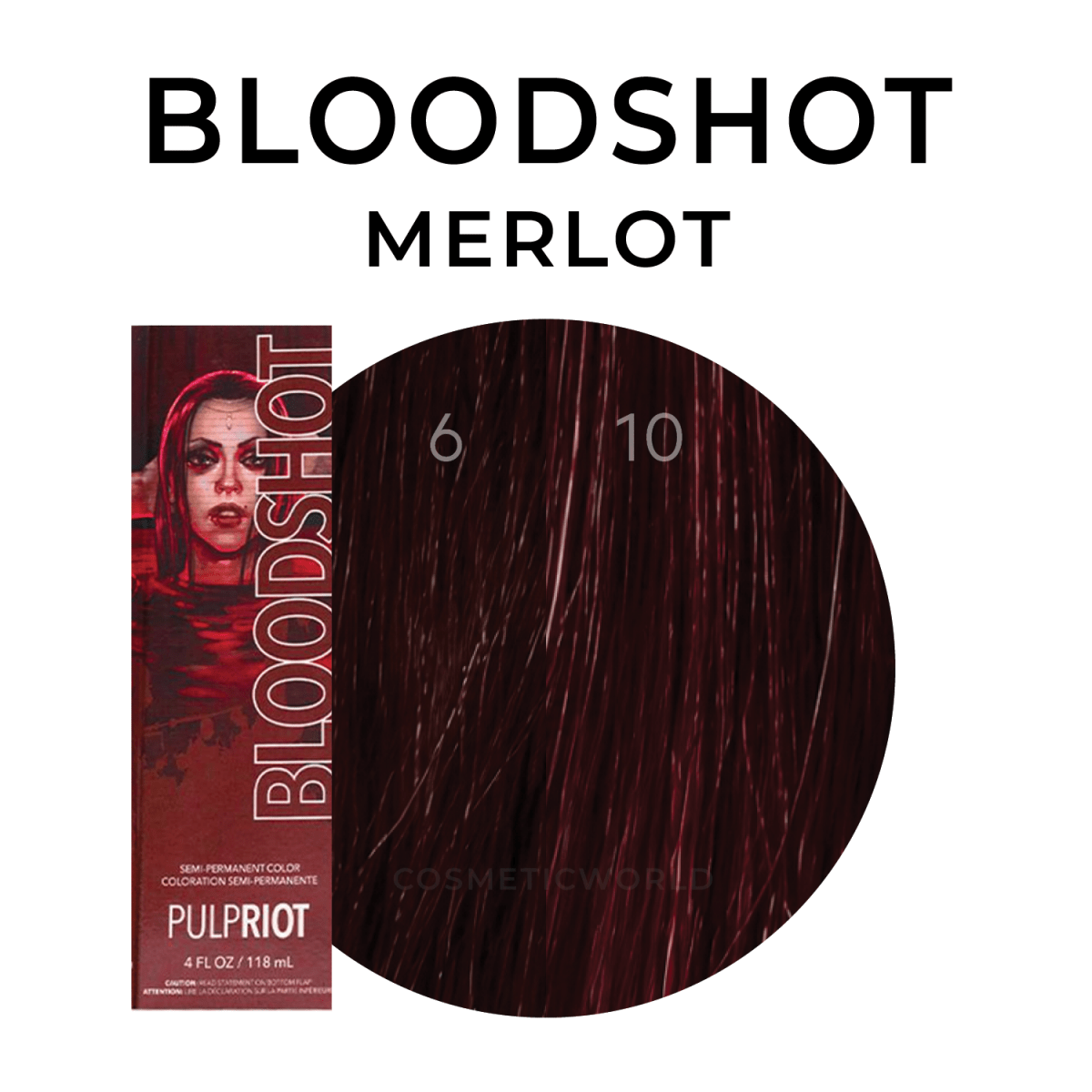 Pulp Riot_Semi Permanent Color Bloodshot - Merlot_Cosmetic World