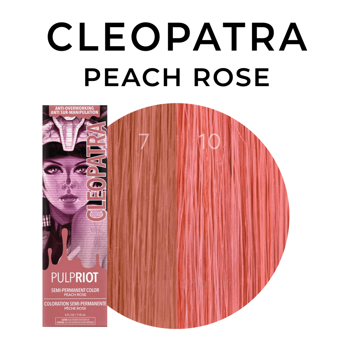 Pulp Riot_Semi Permanent Color Cleopatra - Peach Rose_Cosmetic World