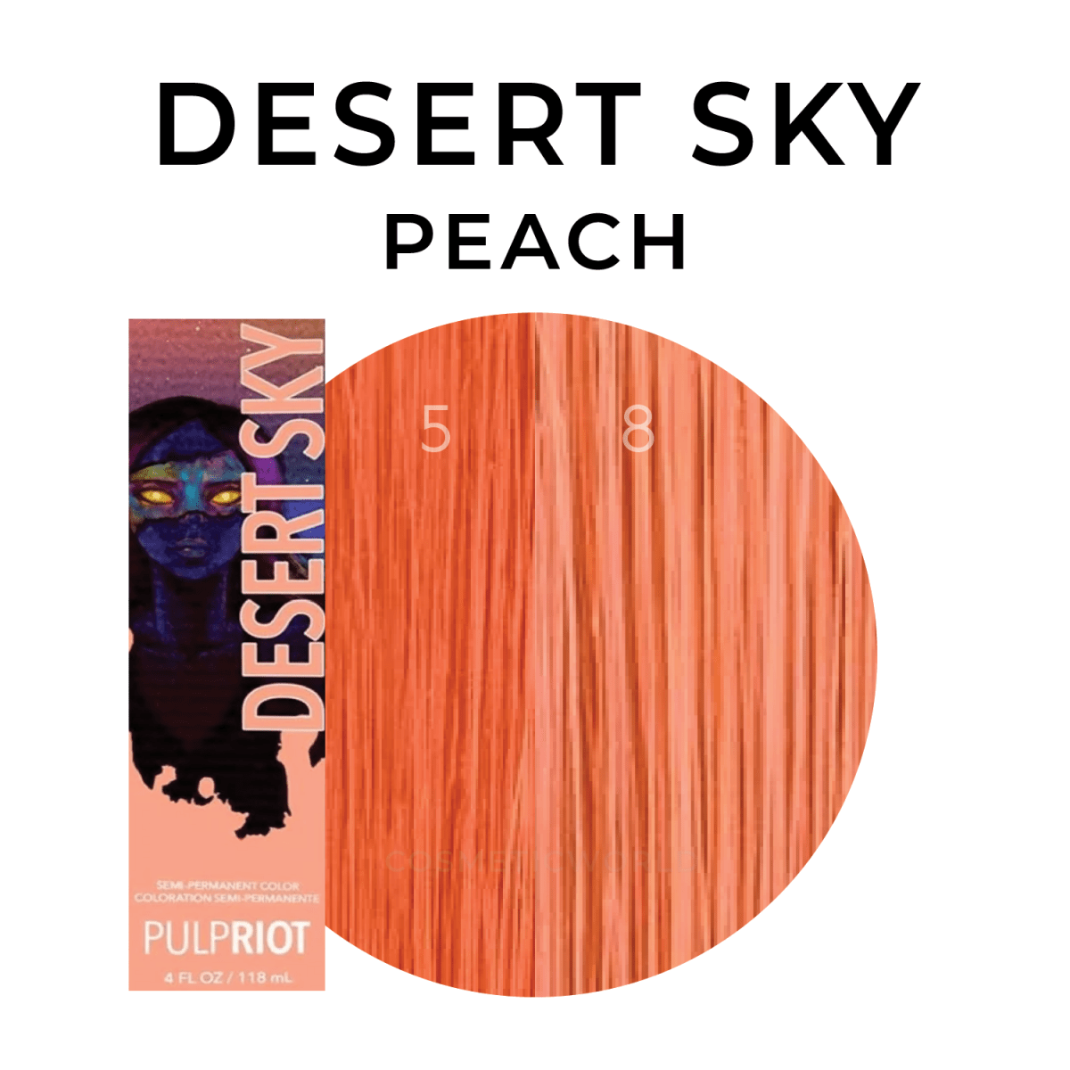 Pulp Riot_Semi Permanent Color Desert Sky - Peach_Cosmetic World
