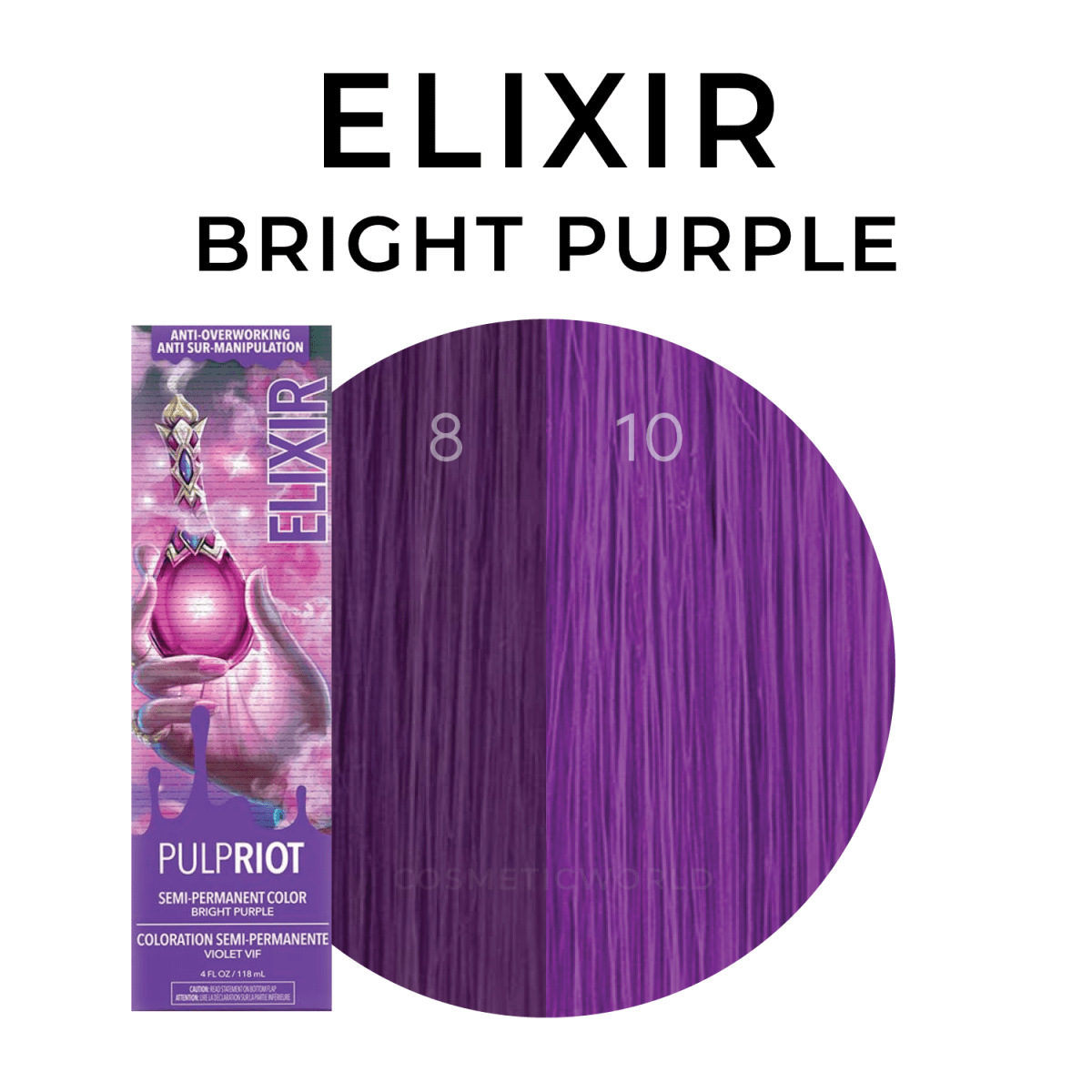Pulp Riot_Semi Permanent Color Elixir - Bright Purple_Cosmetic World