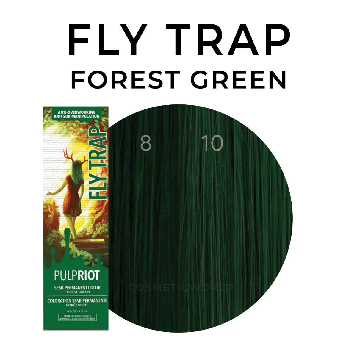 Pulp Riot_Semi Permanent Color Fly Trap - Forest Green_Cosmetic World