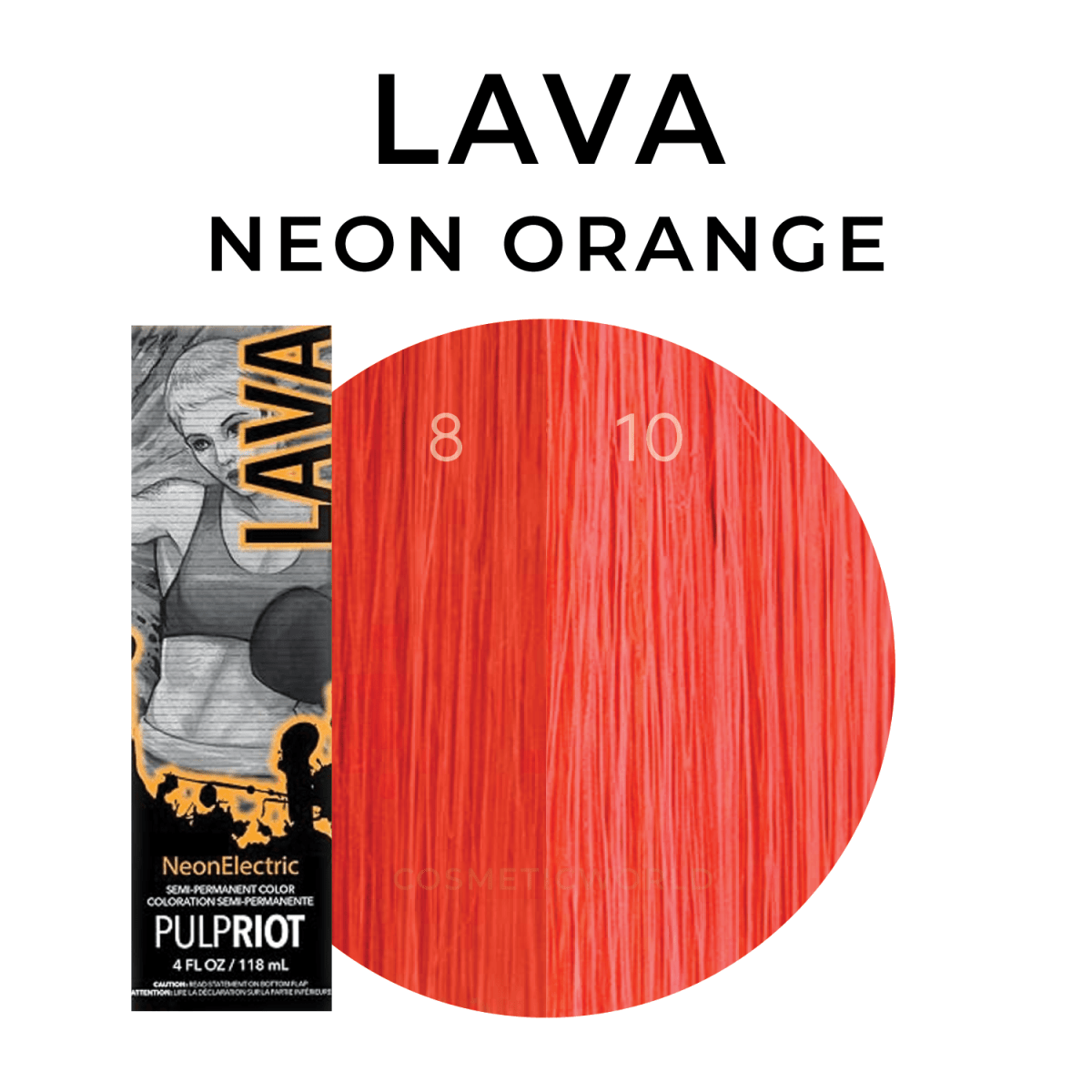 Pulp Riot_Semi Permanent Color Lava - Neon Orange_Cosmetic World