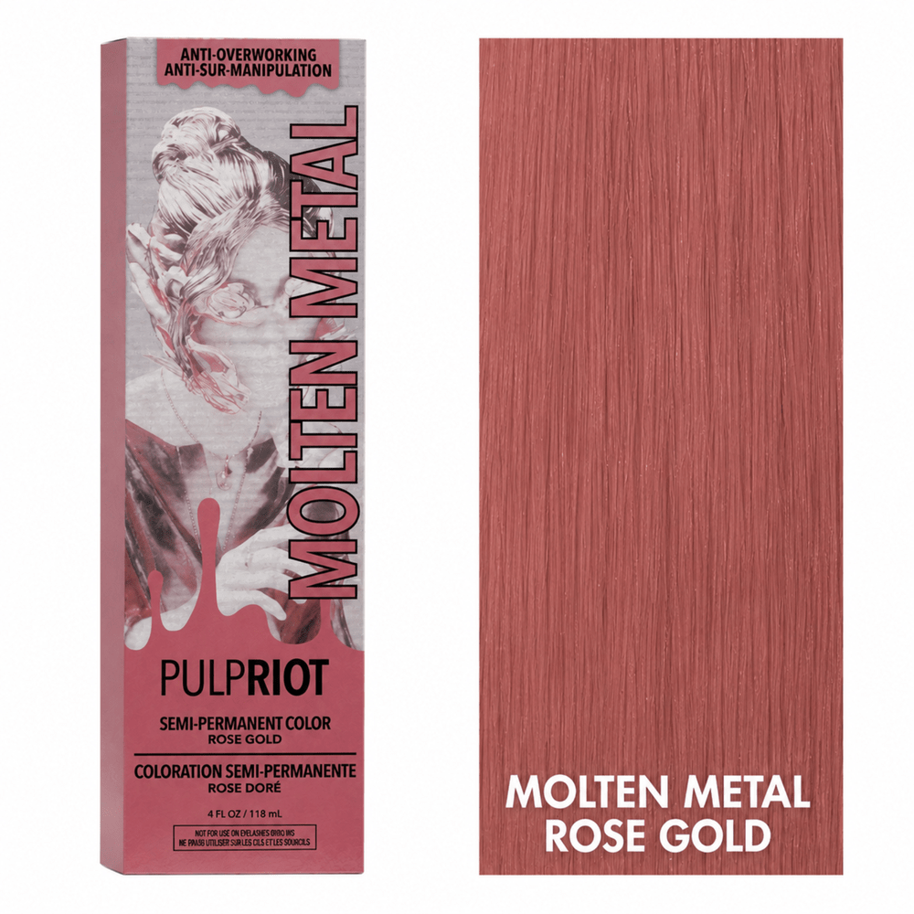 Pulp Riot_Semi Permanent Color Molten Metal - Rose Gold_Cosmetic World
