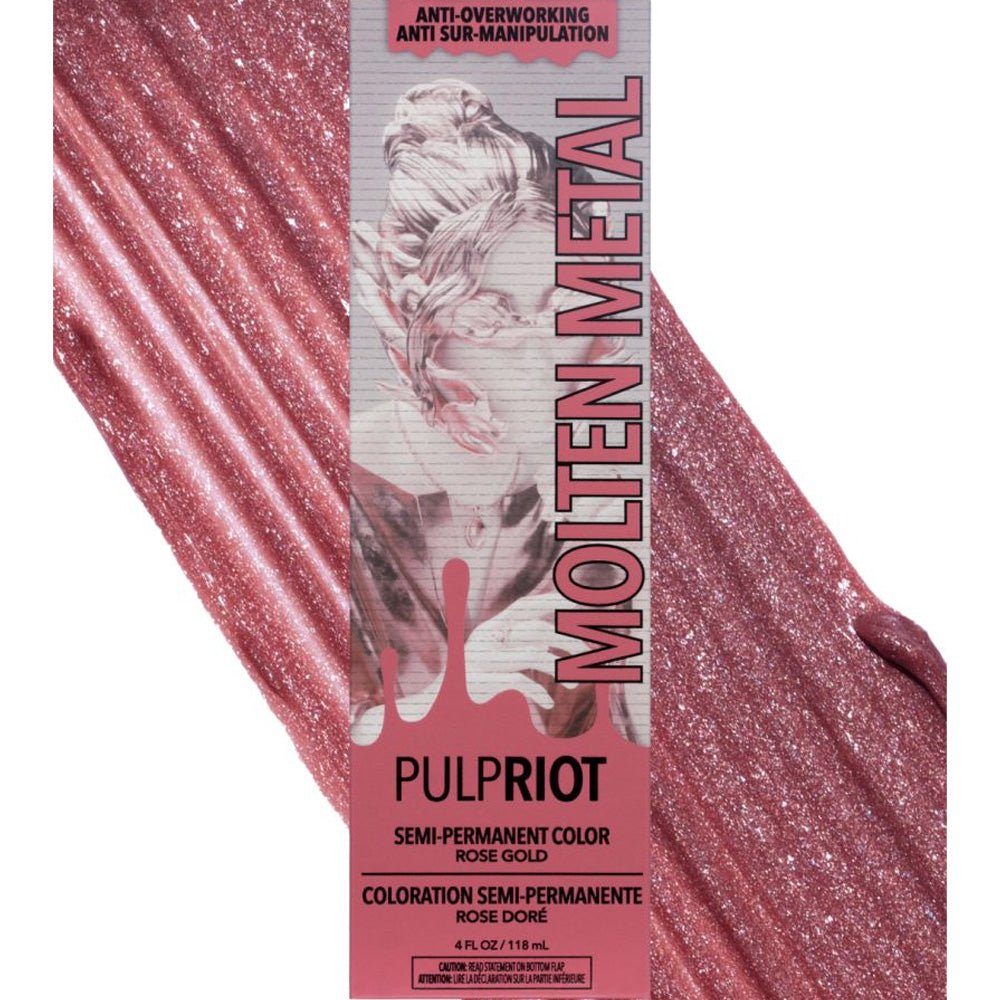 Pulp Riot_Semi Permanent Color Molten Metal - Rose Gold_Cosmetic World