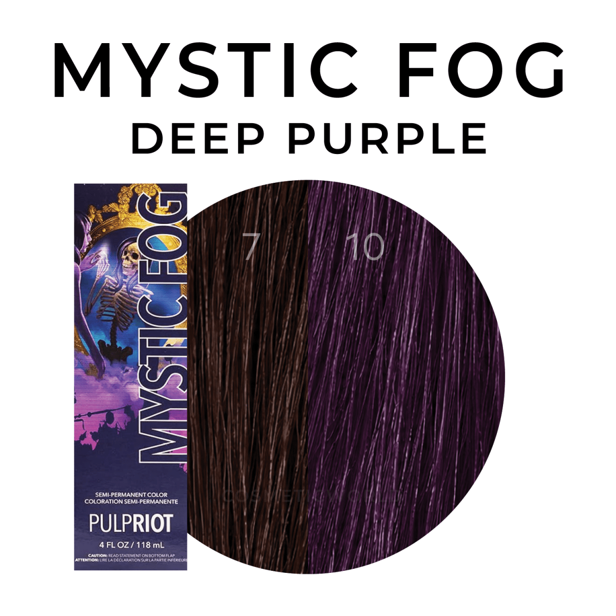Pulp Riot_Semi Permanent Color Mystic Fog - Deep Purple_Cosmetic World