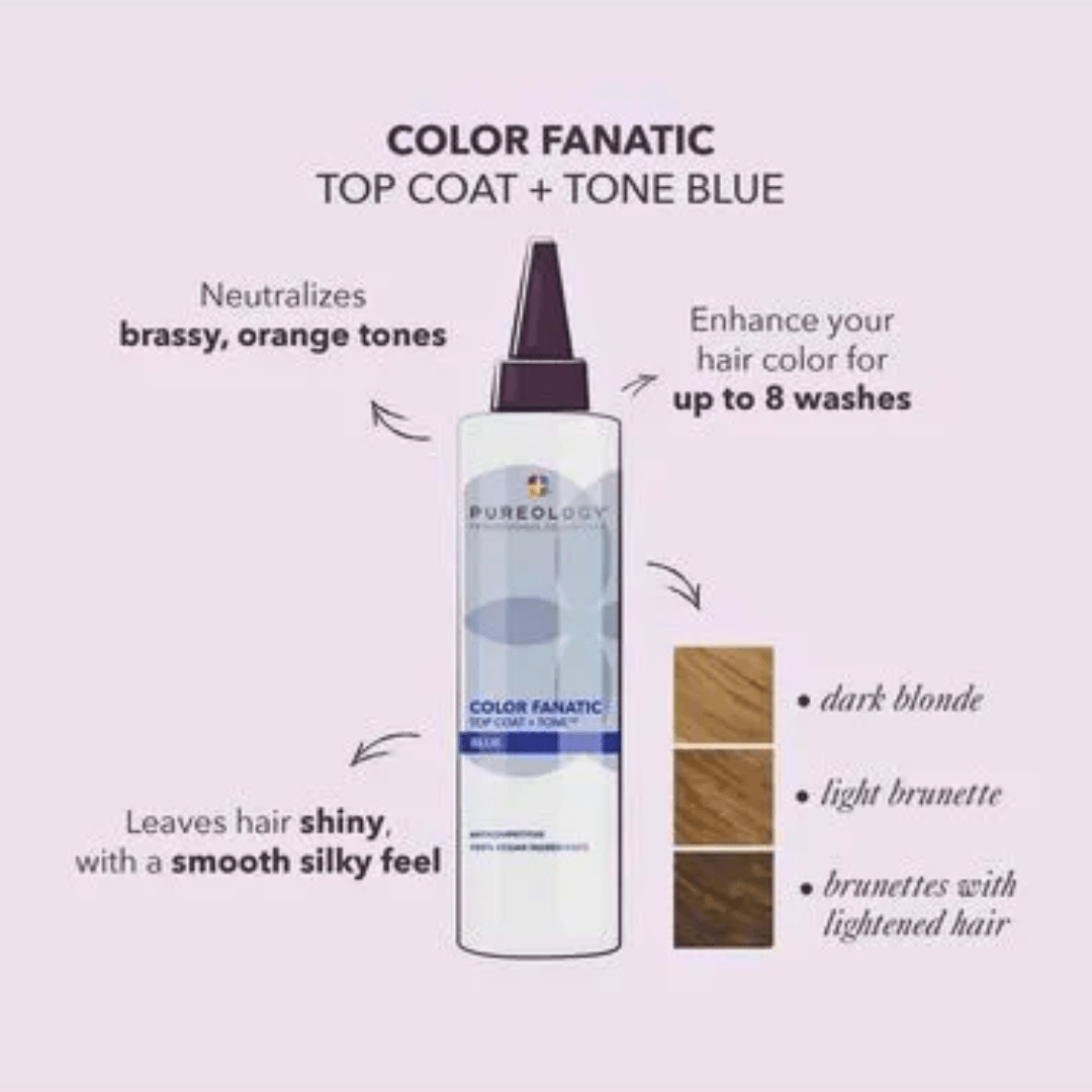 PUREOLOGY_Color Fanatic Top Coat & Tone Blue_Cosmetic World